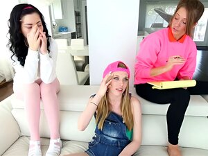 Un grupo de chicas muy bonitas y cachondas se