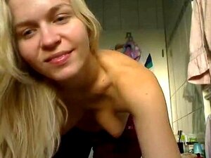 La rubia y su webcam