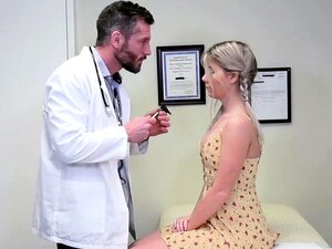 Doctor fucked the young patient during a hard examination