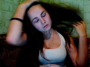 adolescente Becka solo webcam masturbación